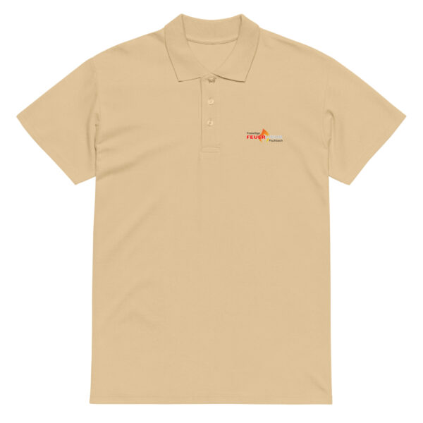 Premium-Poloshirt unisex – weiß